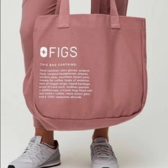 Figs Handbags - FIGS canvas tote Muave